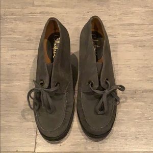 Cole Haan suede grey booties